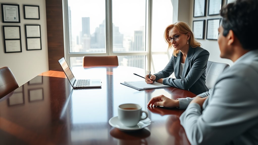 arrange first meetings promptly