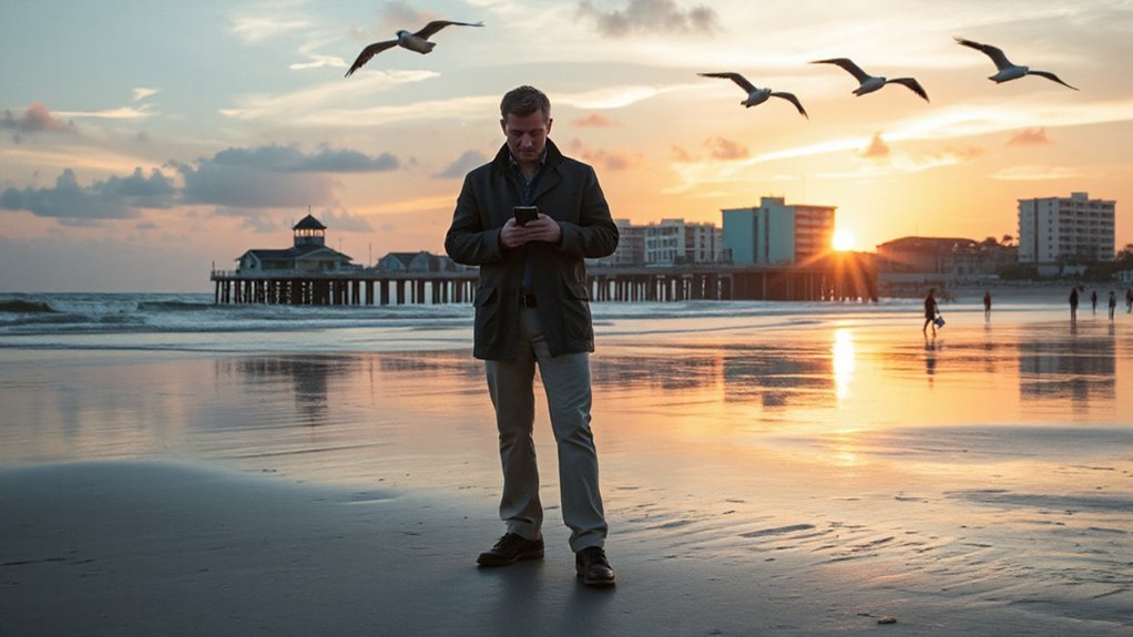 coastal community with attractions