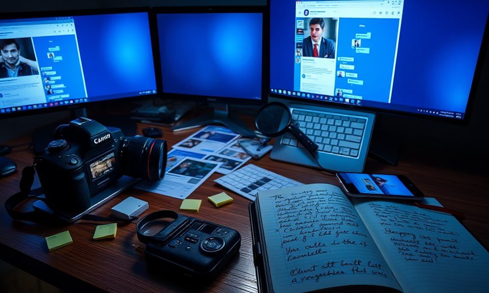 collecting digital harassment proof