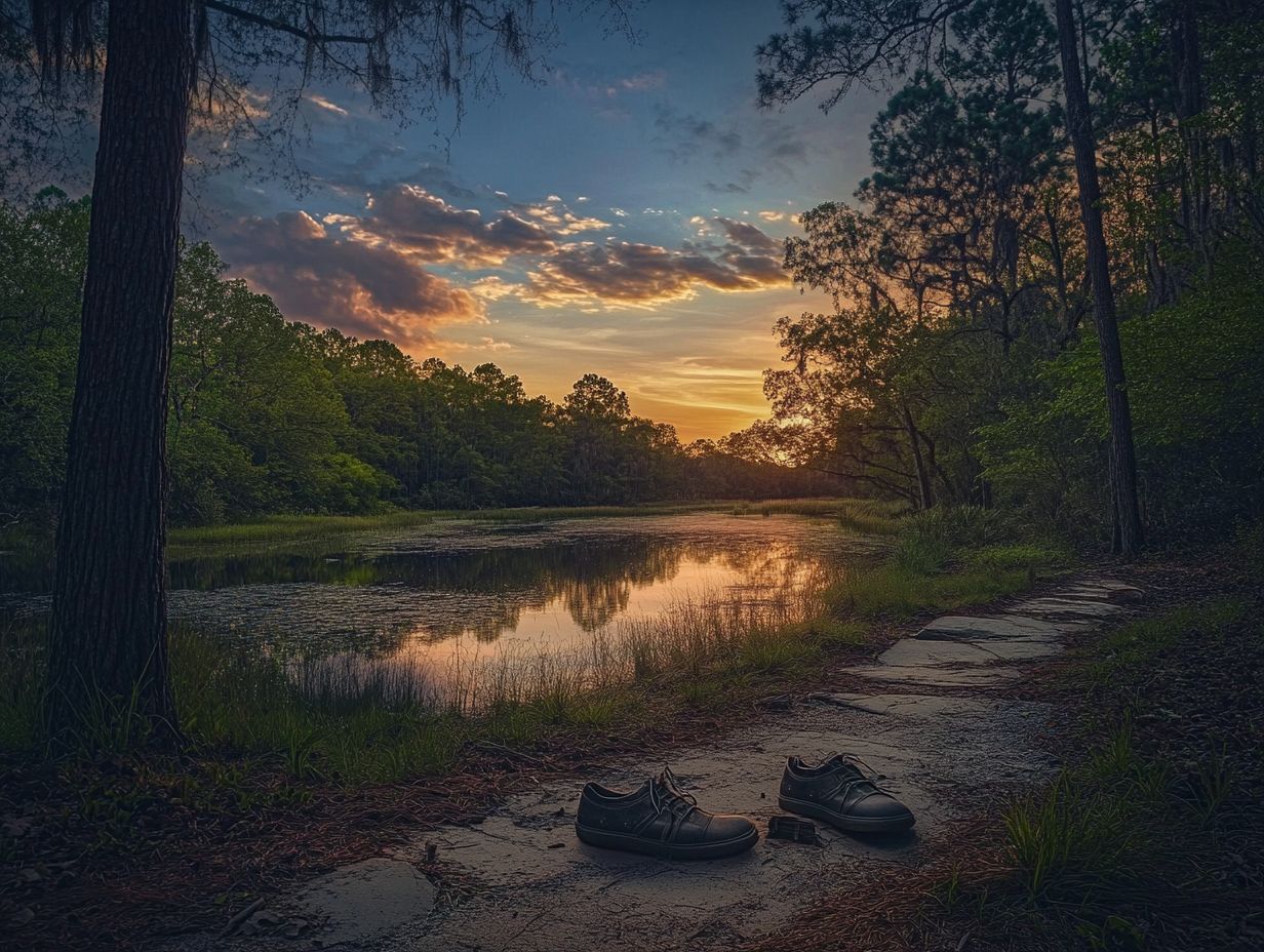 Infographic detailing key statistics and insights on missing persons in South Carolina