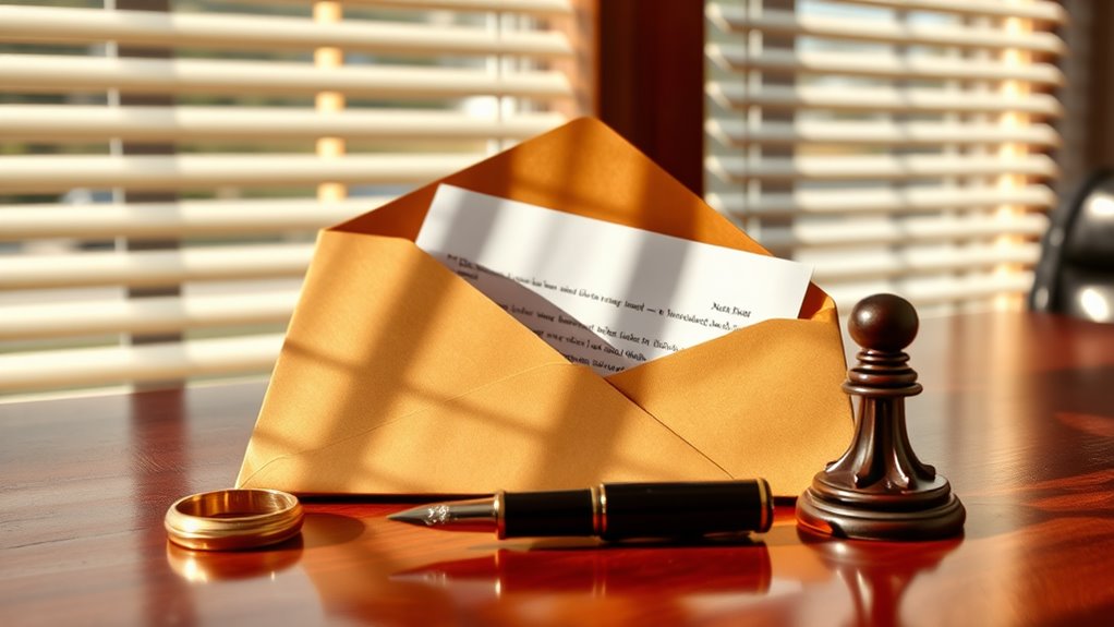 legal notifications for divorce
