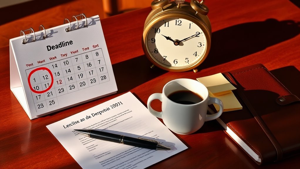 meet the submission deadline