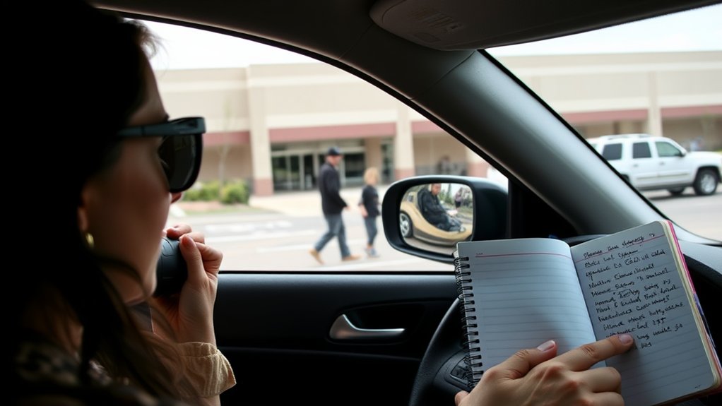 monitoring and gathering evidence