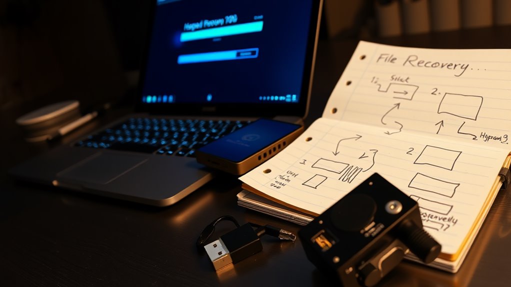 recovering deleted files effectively